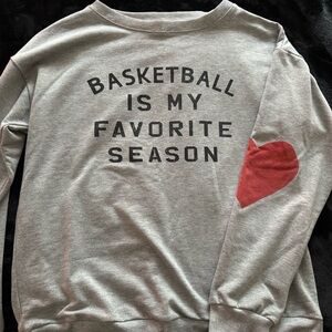 Basketball Sweatshirt- Small